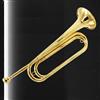 Scout Bugle Music Instrument Vintage Marching Bugle per Cavalry