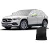 LMYSUFI Copertura Mezza Auto Compatibile con Mercedes-Benz GLA 2014-2023, Telo Copriauto Inverno Estate Copri Auto Antigrandine