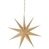 riffelmacher & weinberger christbaumschmuck-fabrik gmbh&co.kg Stella Pieghevole, Legno, Naturale, 30 cm