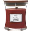 WoodWick Candela profumata Hourglass media con stoppino crepitante | Cannella Chai | Durata della fragranza: fino a 20 ore