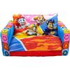 Character World Paw Patrol, mini divano gonfiabile 2 in 1 per bambini e lettino, pieghevole, per camera da letto, sala giochi