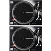 Reloop RP-7000 MK2 Coppia Giradischi Professionale trazione diretta per Dj, Nero