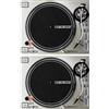 Reloop RP-7000 MK2 Coppia Giradischi Professionale trazione diretta x Dj, Silver