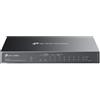 Tp Link Switch di rete 10 porte OMADA Easy Managed PoE+ Black ES210GMP Gigabit