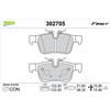 VALEO Kit pastiglie freno, Freno a disco VALEO 302705