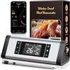 Ajgvq Termometro Cucina Professionale, Termometro Carne Bluetooth Senza Fili, 240 Metri Controllo via App con Timer e Allarme, IP67 Impermeabile e Olio, 120 ore Batteria Ricaricabile Termometro Alimentare