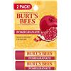 Burt's Bees Lip Balm, Pomegranate Oil, 0.15 oz, 2 Pack by Burt's Bees