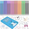 exatta Confezione da 24 Pezzi Refill per Penna Gel Cancellabile, Compatibili con Legami, Ricariche Cancellabili, Punta da 0,7 mm Altezza 13 cm (8 Colori)
