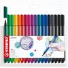 STABILO pointMax - Fineliner Premium - Astuccio da 18 - Colori assortiti
