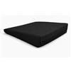 POKAR Cuscino Triangolare Cuscino Cuneo Lombare Cuscino Ergonomico Cuscino Sedia Ufficio Cuscino Auto, Nero, 38 x 38 x 8/2 cm