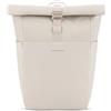 Kapten & Son Zaino Lund Sandstone | Donna & Uomo | Zaino Rolltop con cerniera funzionale e minimalista, 14-16L | Per università, scuola, lavoro, viaggio | Vegano & impermeabile, porta PC da 14
