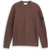 TOM TAILOR 1048727 Pullover, 38833-bag Brown, L Uomo