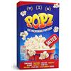 Generico Popcorn per Microonde Salati Popz - 270 g (3 x 90 g) - Snack Senza Glutine - Ricchi di Fibre - Pronti in Pochi Minuti