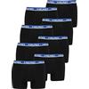 HEAD 841001001 - Boxer da uomo, confezione da 8, 008 - nero/blu, XL