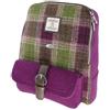Glen Appin Harris Tweed Zaino 'Naver' LB1013, Col 125 Erica, L