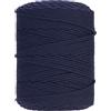 GOHOF Corda macramè da 4 mm x 300 m, in cotone macramè di alta qualità, 4 fili intrecciati in morbido cotone, uno dei materiali più perfetti per l'arte macramè, filo di cotone senza sostanze chimiche