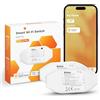 Refoss L'interruttore WiFi Funziona con Apple HomeKit, Interruttore Intelligente Universale per Siri, Alexa, Google Home, Telecomando, Controllo Vocale, 2500 W, 2 Pezzo