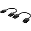 Corsair iCUE LINK Cavi - 100 mm Diritto - Nero