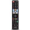Metronic 495340 Telecomando sostitutivo universale per TV marca Samsung, Nero