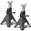 MAXTOOLS, AJS300, Cavalletti di Sostegno a Cremagliera, per Riparazione Auto, Altezza Regolabile, Capacità 3000kg (3 Tonnellate, 3T)