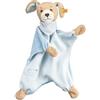 Steiff Doudou Cane Buonanotte, dolce animale di stoffa, bambini, bambine e neonati da 0 mesi, pupazzo 24 cm, blu chiaro, 239694