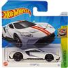 Hot Wheels - '17 Ford GT - HW Exotics 9/10 - HTC26 - Short Card - Supercar - Bianco - Mattel 2024 - 1:64