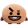 Aurora World 61345 SHOOKY BT21 - Cuscino in Peluche, Colore: Marrone, Taglia unica