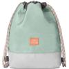 Johnny Urban Sacca Sportiva Bambini Menta - Junior Nino - Borsa per Scuola Materna, Scuola, Sport - Piccolo Zaino - Borsa con Coulisse per Viaggio - Sacche Palestra - Impermeabile
