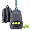 TJHDSF zaino porta racchetta tennis,sacca tennis,zaino da tenniss,borsa da tenni,zainos da tenni unisex per donna,uomo e bambino,Zainone porta racchette per borsa da badminton,Zainone sportivo