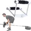 SYXLS V Maniglia Asta Bilanciere, 2 In 1 T Bar Row Attachment Per Carrucola Lat Machine T Bar Row Handle Landmine, Maniglia a Filettatura Antiscivolo, Home Gym Allenamento Muscolare, Spalle