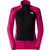 THE NORTH FACE NF0A825KROM1 Women's Bolt Polartec Jacket Giacca Donna PINK PRIMROSE/TNF BLACK Taglia M