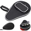 Butyeak Custodia Racchetta Ping Pong,Borsa per Mazze da Pong,Copertura per Racchetta da Pong,Impermeabile Borsa da Tennis Tavolo per Mazza,Porta Racchetta Padel per 2 Racchette e 3 Palline,29 x 21 x 2.8 cm