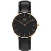Daniel Wellington Orologio Classic Rose Gold Leather