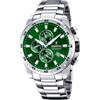 Festina Orologio Uomo Analogico in Acciaio Inossidabile 316L - Movimento al Quarzo - Cronografo - Calendario - Vetro Minerale ad Alta Resistenza - Impermeabile 10 ATM - Casual F20463/3 Chrono Sport