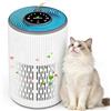 DAYETTE Purificatore d'aria portatile per chi soffre di allergie con spugna profumata e luce notturna blu, timer, modalità di riposo (20 dB), filtro aria HEPA contro muffa, polvere, polline, odori