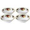 Royal Albert 1051424 - Set di ciotole in porcellana, 4 pezzi