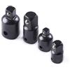 Fongmore Kit adattatore per riduttore a cricchetto quadrato, 4 pezzi, 1/2 a 3/8, 3/8 a 1/4 (nero)