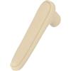 QUARKZMAN Coperture per maniglie, protezioni in silicone per maniglie di porte, coperture morbide antiurto per porte da camera, bagni, uffici, colore beige
