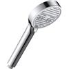 Kaarynm Duschkopf-Set, 12 cm großer Duschkopf, Soffione Doccia Alta Pressione con 5 Modalità di Getto, Ugelli in Silicone, Testa Doccia ABS con Connettore G1/2