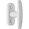 Home Friendly 216712 Maniglia per finestra in alluminio bianco