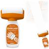 LOMUG 500 g di vernice da parete, colore bianco, 2 in 1, riparazione da parete, colore bianco con rullo di vernice, vernice bianca per riparare, colore bianco per graffi, macchie, crepe