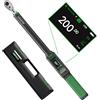 LLAVETOR Chiave dinamometrica digitale 1/2,10-200N.m, chiave dinamometrica ± 1% con indicatore LED per auto, moto e bicicletta