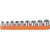 CoCud Set Bussole Metriche, Bussole a Testa Esagonale Cr-V a 6 Punti 1/4 Drive 5mm-13mm - (Applicazioni: per Manutenzione Domestica), 9Pz