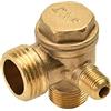 Valvola Di Ritegno In Ottone PN16, Filettatura Interna, Per Acqua E Aria Compressa, -25°C A +180°C - 2