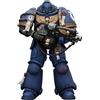 HiPlay JOYTOY Warhammer 40K Space Marines 2 - Uitramarines Brother Chairon JT00072, Game Special Limited Edition, Action Figure da collezione in scala 1:18