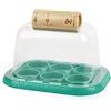 Hape Nature Fun - Serra per piccoli giardinieri: mini-serra per semi con stampi di bambù e vasi di carta adatta dai 4 anni in su