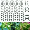 DIELOVEHUA 150 Pezzi Clip di Supporto per Piante, Clip per Piante Rampicanti, Clip per Piante da Giardino, Morsetti per Piante Rampicanti, Clip per Pomodori, Riutilizzabili, 3 Misure