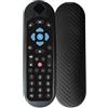 RYHX Cover per telecomando originale Sky Q Voice SKY135, Sky Q Touch e Non-Touch, custodia protettiva posteriore con cordino anti-smarrimento (nero)