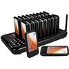 Retekess TD173 Cercapersone Ristorante, 500M Pager Ristorante, 20 Cercapersone, Con Pulsante Muto, 7 Modalità di Chiamata, Adesivi Sostituibili, Pager Wireless per Hotel, Bar, Ristorante Fast Food