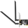 Cudy AC1300 - Adattatore wireless Dual-Band PCIe WiFi per PC, 1300 Mbps WiFi a 5 velocità, 5 GHz/2,4 GHz, 2 antenne staccabili, compatibile con Windows 11/10, include staffe standard e a basso profilo